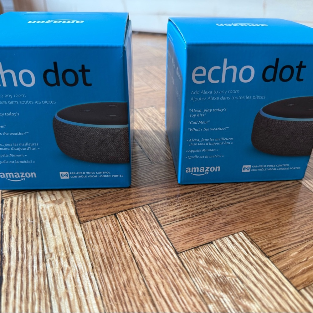 Amazon Echo Dot Smart Speaker x2